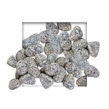 Gletscherkies Royal Granit Grau 10/20 mm 25 kg (Sackware)