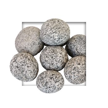 Gletscherkies Royal Granit Grau 50/100 mm 25 kg (Sackware)