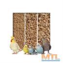 20kg Buchenholzgranulat Vogelsand Bodengrund Terrariensand Einstreu Terrarium