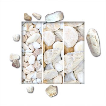 Marmorkies Siena Gelb 7/15 mm 25 kg (Sackware)