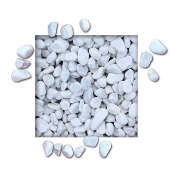 Marmorkies Carrara Weiss 25/40 mm 25 kg (Sackware)
