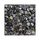 1 kg Glasnuggets Glassteine Muggelsteine Mosaiksteine Tischdeko 12 - 20 mm Silbergrau irisierend