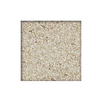 25 kg Steinteppich / Marmorkies versch. Farben inkl.1K Bindemittel 2-4 mm ausreichend für ca. 2,3 m² im Mischeimer Cappucino