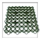 Rasengitter 49,2 x 49,2 x 3,7 cm Grün Rasengitterplatten Rasenwaben Rasenmatten mit Bodenkreuzen Bodenwaben 16 Stück ( 3,87 m² )