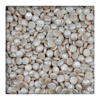 Opake Glasnuggets Glassteine Muggelsteine Mosaiksteine Rosé 17/19 1 kg