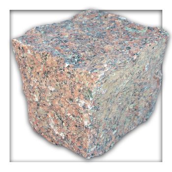 Granit Granitpflaster Pflastersteine Pflaster Stein Rot 10 x 10 x 6-8 cm 5 m² (405 Steine)