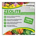 KiesKönig 2 kg Zeolith Pflanzsand - Natur Zeolith...