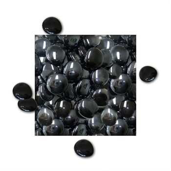 Glasnuggets Schwarz opak 12/20 mm 5 kg