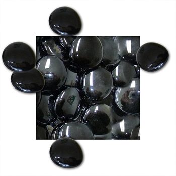 Glasnuggets Schwarz opak 25/30 mm 1 kg