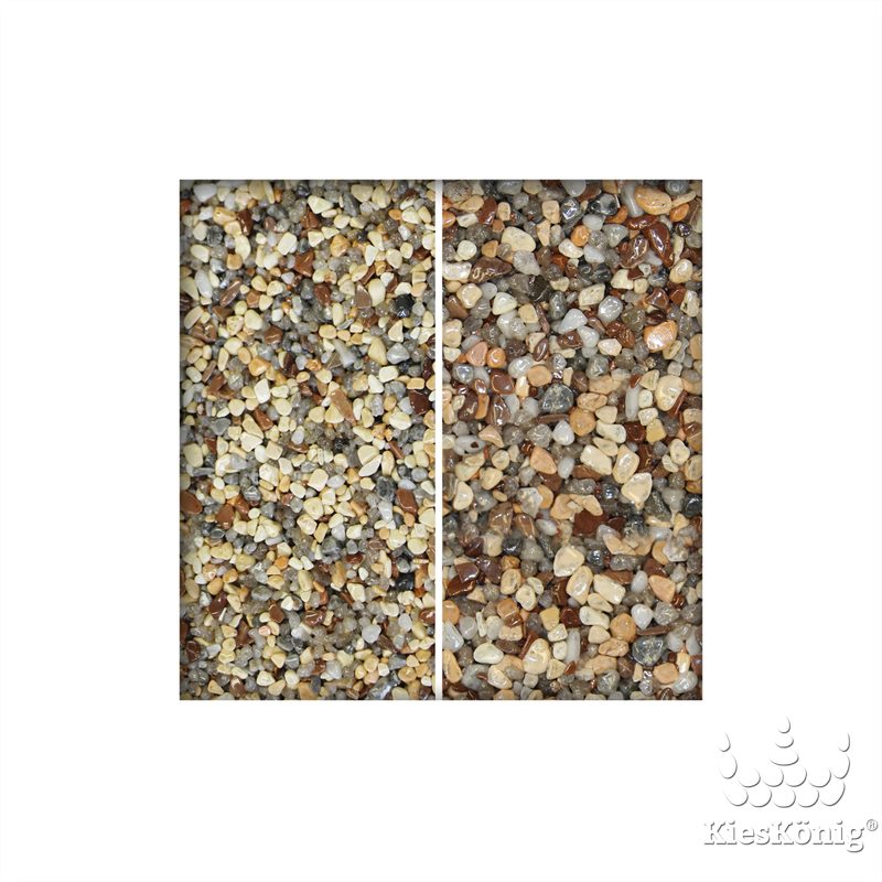 25kg Marmorkies Marmorsplitt für Steinteppich 2 bis 4 mm 