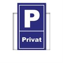Hinweisschild - P Privat